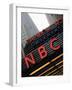 Sign of NBC News at the Rockefeller Center, New York City, New York, Usa-Bruce Yuanyue Bi-Framed Photographic Print