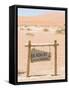 Sign of the Deadvlei (Sossusvlei), the Famous Red Dunes of Namib Desert-Micha Klootwijk-Framed Stretched Canvas