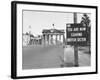 Sign on Border Warning "You are Now Leaving British Sector"-Carl Mydans-Framed Photographic Print
