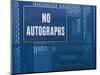 Sign on Chain-link Fence-Bryan Allen-Mounted Photographic Print