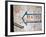 Sign on Wall Directing to Teatro, Lisbon, Portugal-Martin Lladó-Framed Photographic Print