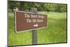 Sign to the North Bridge-Joseph Sohm-Mounted Photographic Print