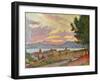 Signac: St Tropez, 1896-Paul Signac-Framed Giclee Print