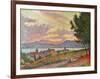 Signac: St Tropez, 1896-Paul Signac-Framed Giclee Print