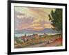 Signac: St Tropez, 1896-Paul Signac-Framed Giclee Print