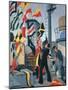 Signal Flag Hoist, C.1945-Donald C. Mackay-Mounted Giclee Print