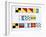 Signal Flags, Spelling Look and Learn-Escott-Framed Giclee Print