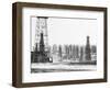 Signal Hill Oil Derricks-null-Framed Photographic Print