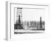 Signal Hill Oil Derricks-null-Framed Photographic Print