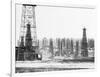 Signal Hill Oil Derricks-null-Framed Photographic Print