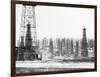 Signal Hill Oil Derricks-null-Framed Photographic Print