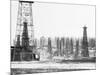 Signal Hill Oil Derricks-null-Mounted Photographic Print