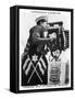 Signalman Using 20 Signalling Projector, 1937-WA & AC Churchman-Framed Stretched Canvas