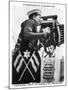 Signalman Using 20 Signalling Projector, 1937-WA & AC Churchman-Mounted Giclee Print