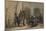 Signare et serviteurs à Gorée-Edouard Auguste Nousveaux-Mounted Giclee Print