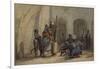 Signare et serviteurs à Gorée-Edouard Auguste Nousveaux-Framed Giclee Print