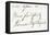 Signature of Florence Nightingale-null-Framed Stretched Canvas