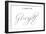 Signature of King George III-null-Framed Giclee Print