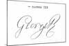 Signature of King George III-null-Mounted Giclee Print