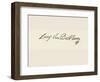 Signature of Ludvig Van Beethoven-Ludwig Van Beethoven-Framed Premium Giclee Print