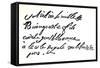 Signature of Napoleon Bonaparte from 1785, from "Napoleon" by Armand Dayot, Paris, 1895-null-Framed Stretched Canvas