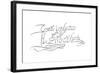 Signature of Queen Elizabeth I, 1558-1603-null-Framed Giclee Print