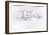 Signature of Queen Elizabeth I-English School-Framed Giclee Print