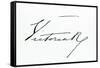 Signature of Queen Victoria-null-Framed Stretched Canvas