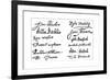 Signatures of the Pilgrim Fathers, 1620S-null-Framed Giclee Print