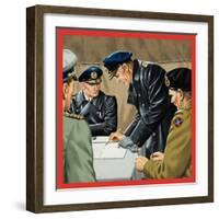 Signatures That Meant Surrender-John Keay-Framed Giclee Print