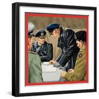 Signatures That Meant Surrender-John Keay-Framed Giclee Print