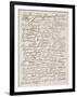 Signatures to the Declaration of Independence, 1776-American School-Framed Giclee Print