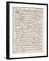 Signatures to the Declaration of Independence, 1776-American School-Framed Giclee Print