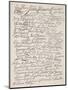 Signatures to the Declaration of Independence, 1776-American School-Mounted Giclee Print