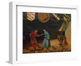 Signboard of Guild of Coppersmiths, Italy, 16th Century-null-Framed Giclee Print