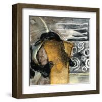 Signe De Terre 3 (Détail 1)-Sylvie Cloutier-Framed Art Print