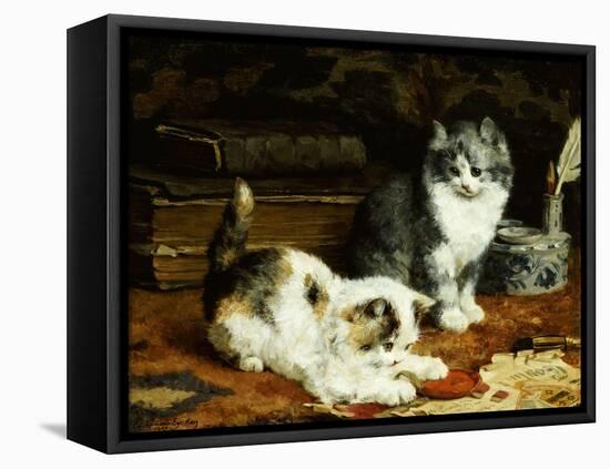 Signed and Sealed, 1907-Charles Van Den Eycken-Framed Stretched Canvas