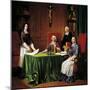 Signing Articles of Issy Conference Held in 1697 Between Jacques Benigne Bossuet-null-Mounted Giclee Print