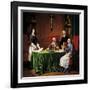 Signing Articles of Issy Conference Held in 1697 Between Jacques Benigne Bossuet-null-Framed Giclee Print