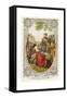 Signing of Magna Carta-English School-Framed Stretched Canvas