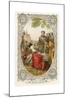 Signing of Magna Carta-English School-Mounted Giclee Print