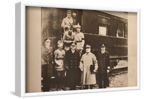 Signing of the Armistice to end the First World War, 11 November 1918 (1935)-Unknown-Framed Photographic Print