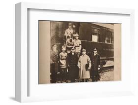 Signing of the Armistice to end the First World War, 11 November 1918 (1935)-Unknown-Framed Photographic Print