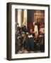 Signing of the Convention of Alexandria after the French Victory at the Battle of Marengo-Michel-martin Drolling-Framed Giclee Print