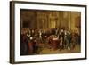 Signing of the Declaration of Independence-Arturo Michelena-Framed Giclee Print