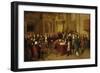 Signing of the Declaration of Independence-Arturo Michelena-Framed Giclee Print