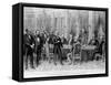 Signing of the Peace Treaty, Spainsh-American War-null-Framed Stretched Canvas