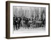 Signing of the Peace Treaty, Spainsh-American War-null-Framed Giclee Print