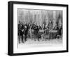 Signing of the Peace Treaty, Spainsh-American War-null-Framed Giclee Print