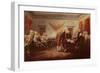Signing the Declaration of Independence, 4th July 1776, C.1817-John Trumbull-Framed Premium Giclee Print